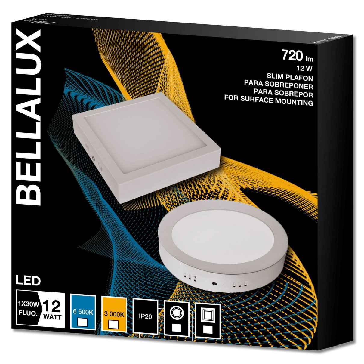 7017768   Embalagem_BELLALUX PAINEL SOBREPOR 12W redimen